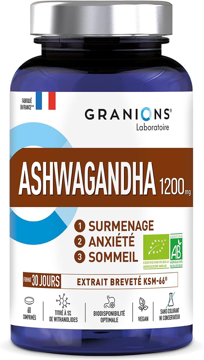 Ashwagandha KSM-66: gestion du stress et sommeil réparateur