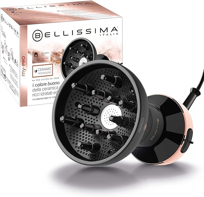Bellissima Diffuseur d’Air Chaud pour Cheveux Bouclés My Pro Diffon Ceramic DF1 3000