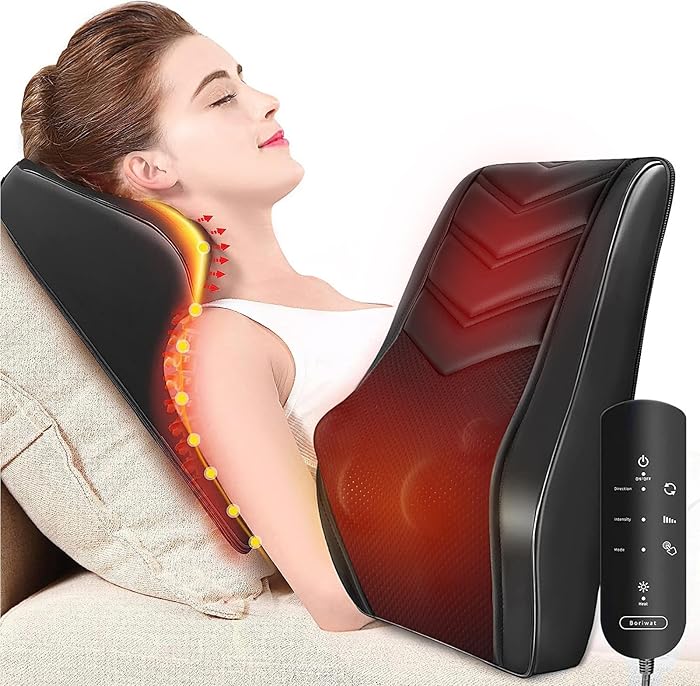 Boriwat Neck Massager with Heat Shiatsu Massager