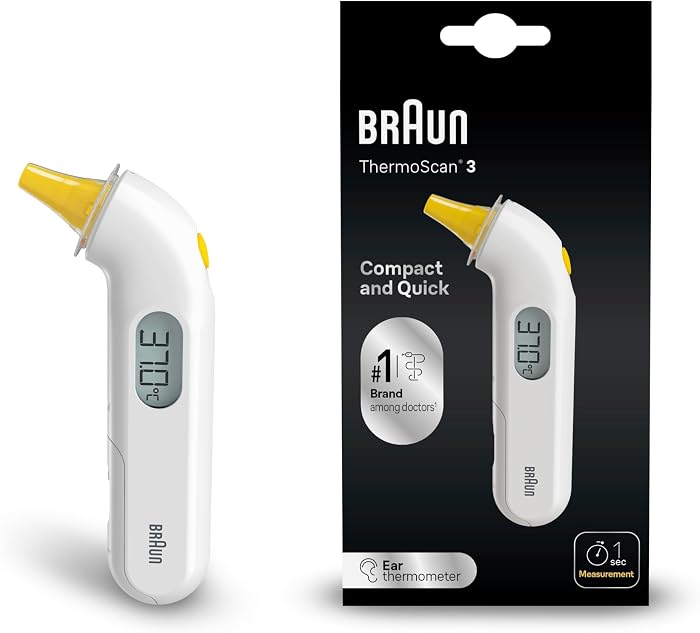 Braun ThermoScan 3: Mesure rapide en 1 seconde, fiable pour les bébés?