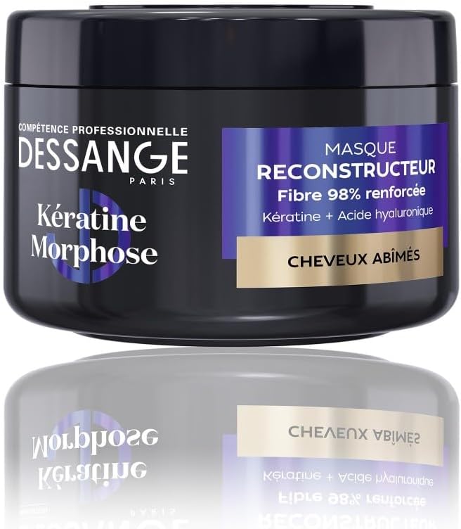 DESSANGE Masque Reconstructeur Kératine Morphose Cheveux Abîmés