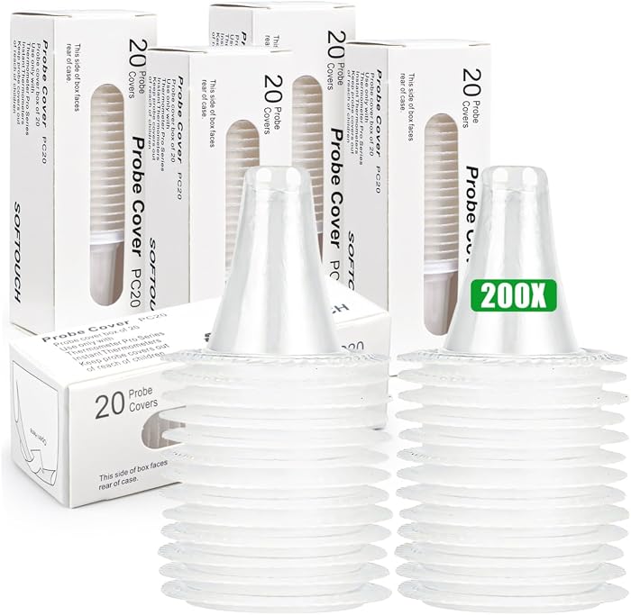 Embouts pour thermomètres: compatibles avec Braun, 200 pièces
