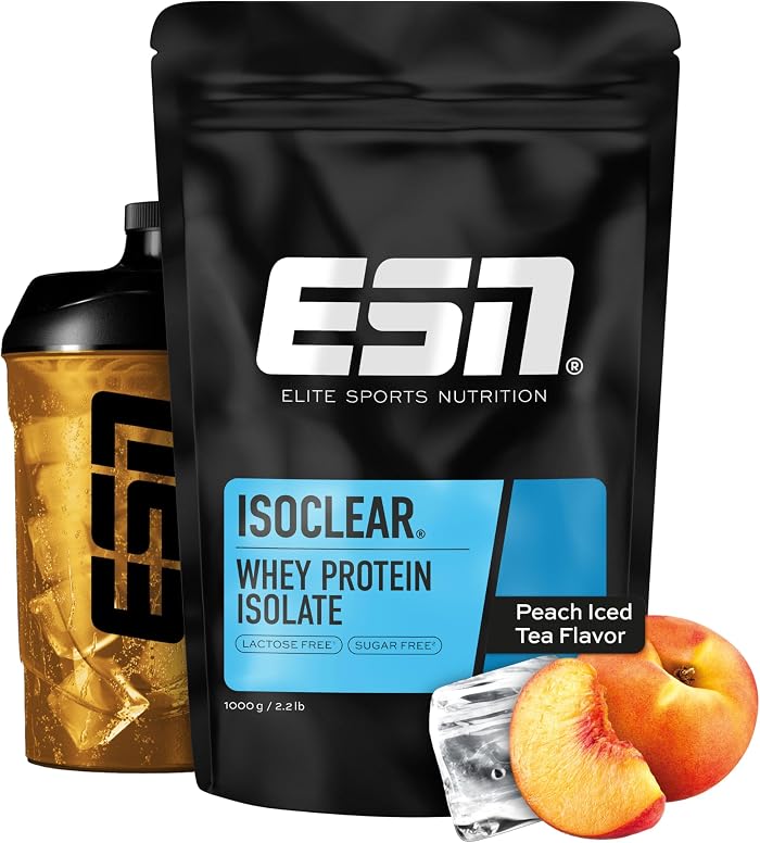 ESN ISOCLEAR Whey Isolate: Goût fruité et protéines de qualité