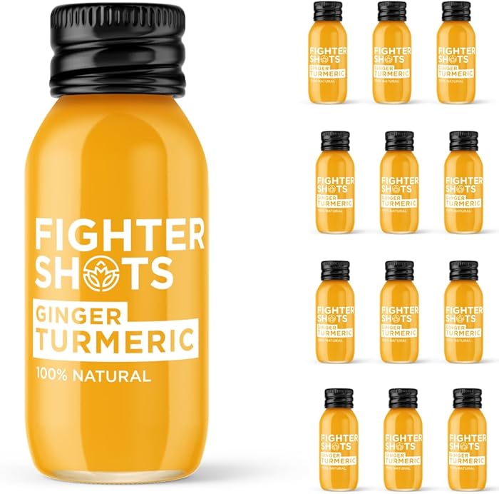 Fighter Shots Gingembre + Curcuma (12x60ml)