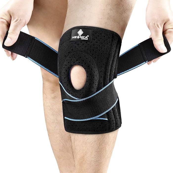 NEENCA Genouillère Règlable Rotulienne et Ligamentaire