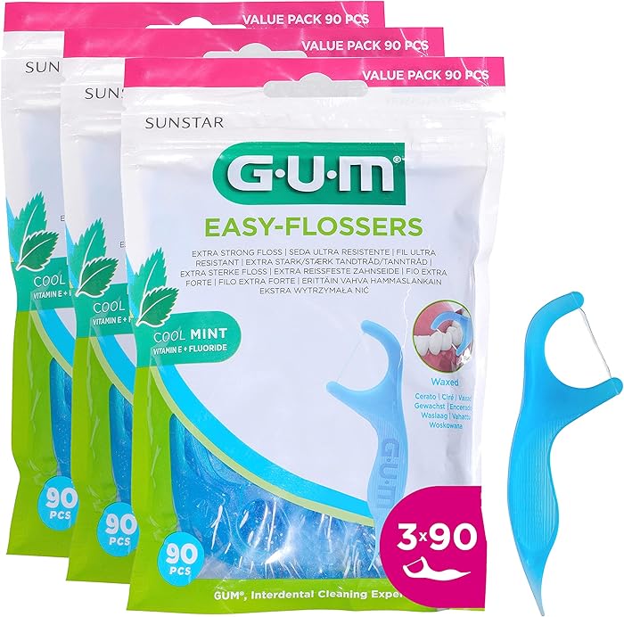 GUM EASY-FLOSSERS 3x90