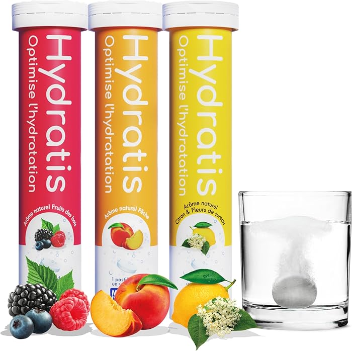 HYDRATIS Pack 3 Tubes de Pastilles Effervescentes