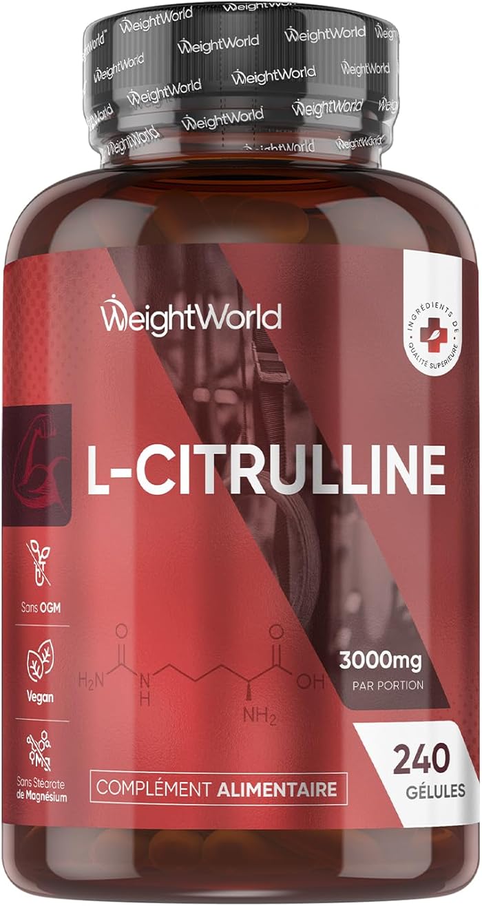 L-citrulline 3000 mg : ce que personne ne vous dit sur ce booster d’endurance