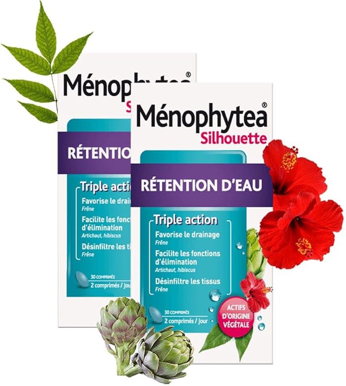 Ménophytea Silhouette Rétention d’Eau 2x30 comprimés