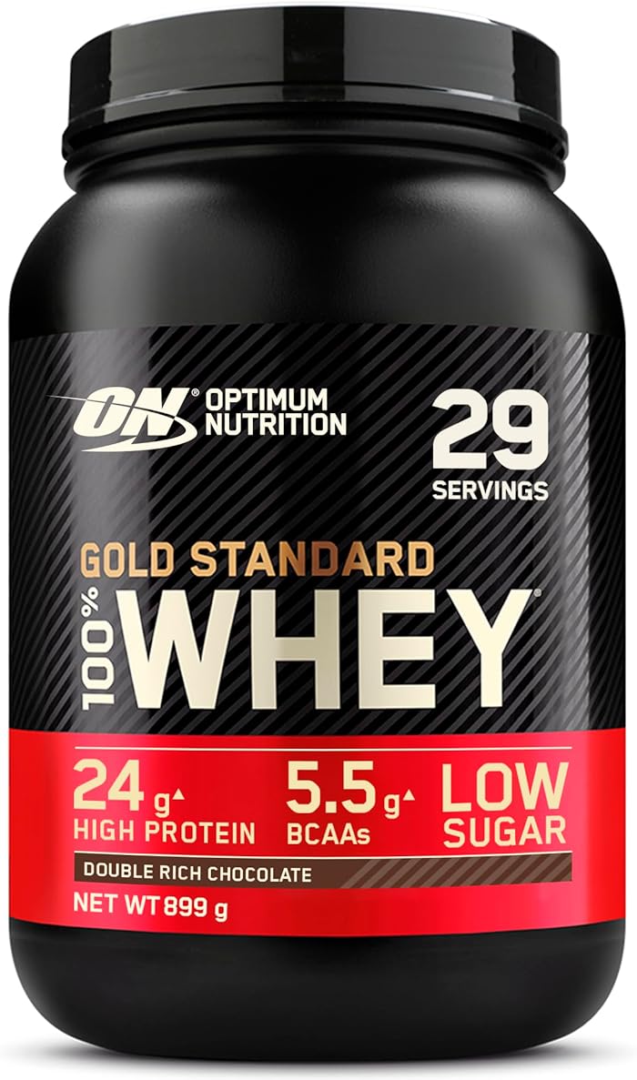 Optimum Nutrition Gold Standard Whey Protein Powder Double Rich Chocolate 908g