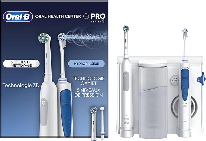 Oral-B Oral Health Center Pro Series Electric Water Flosser and Toothbrush
