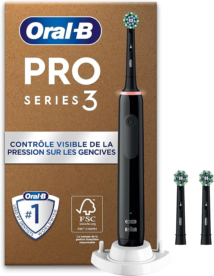 Oral-B Pro Series 3 Noir Brosse À Dents Électrique
