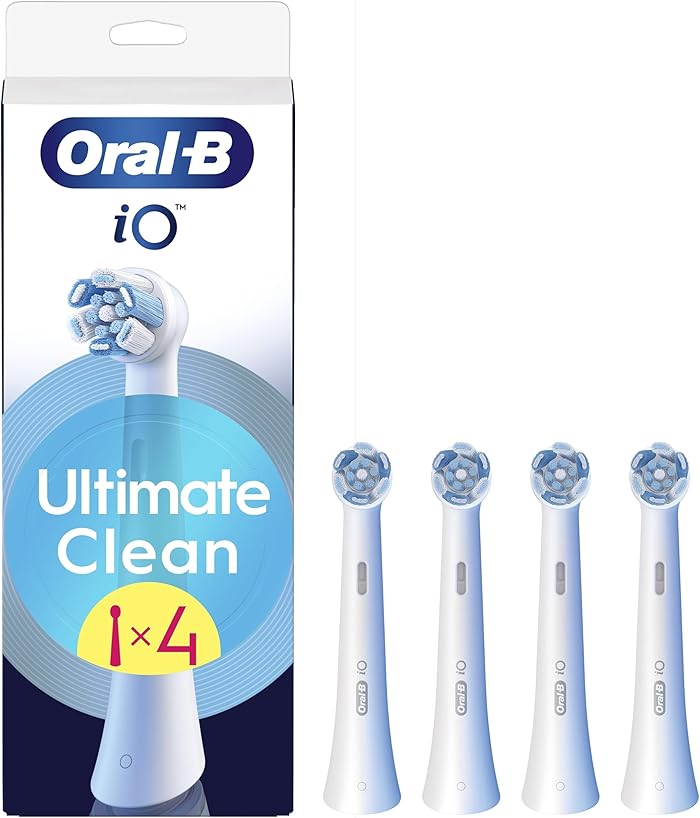 Oral-B Ultimate Clean Genuine White Replacement Brushes Set of 4