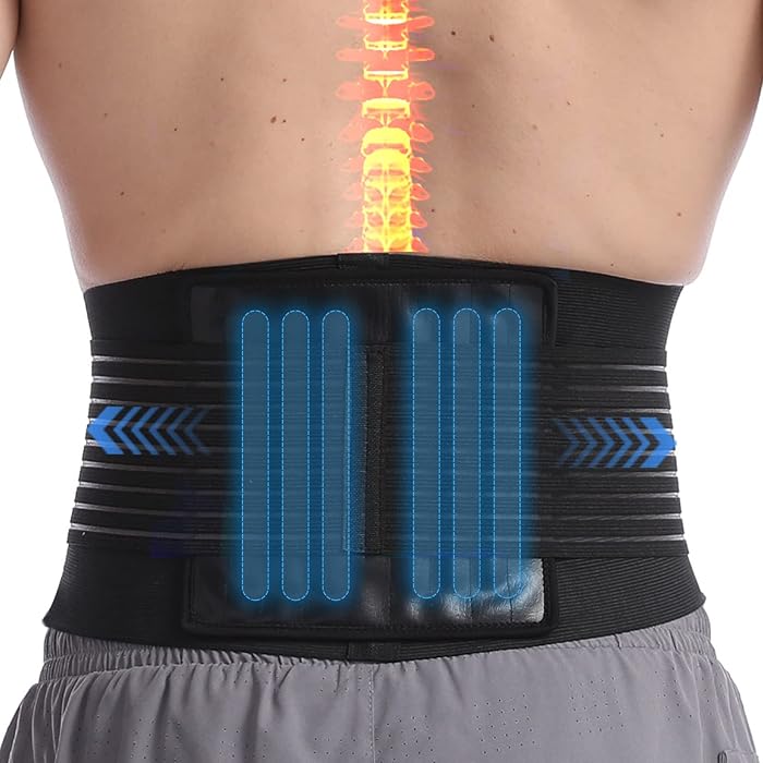Paskyee ceinture lombaire 6 baleines
