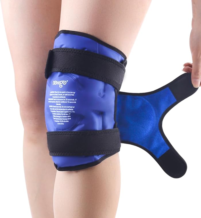 NEWGO Poche de Glace Genou RÃ©utilisable Glacées Genouillère