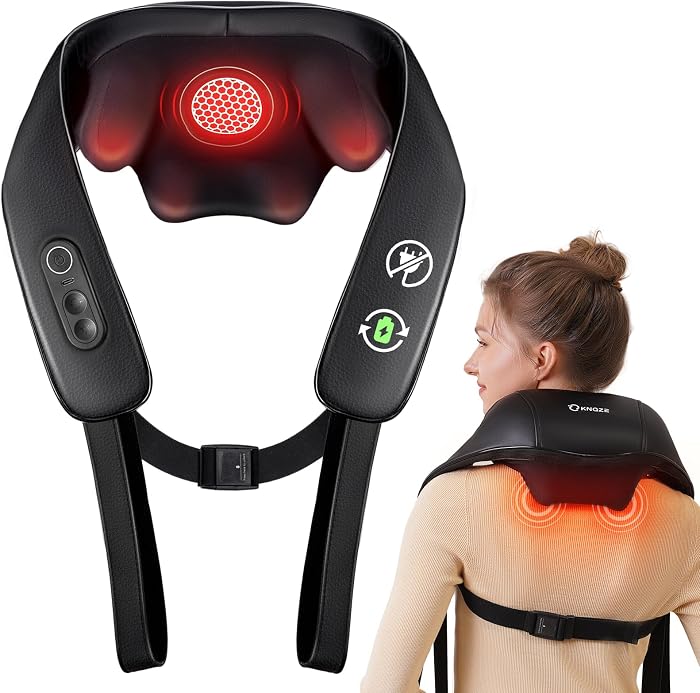 Soulagement des tensions musculaires: le verdict du KNQZE Back and Neck Massager