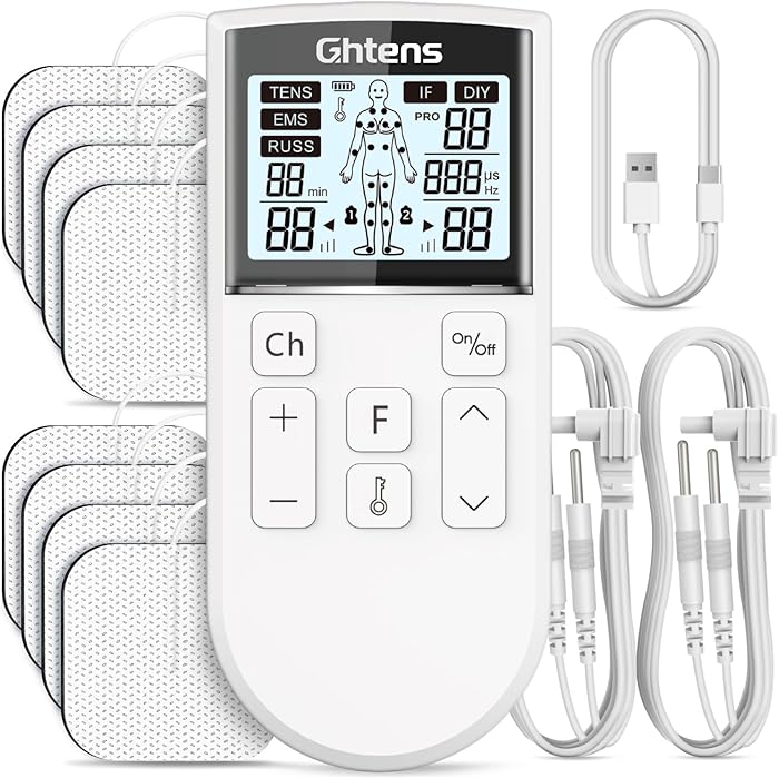 GHTENS 5 in 1 Muscle Stimulator TENS/EMS/IF/RUSS/DIY