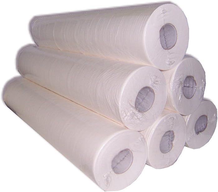 Storepil Drap d'examen blanc protection - 6 rouleaux