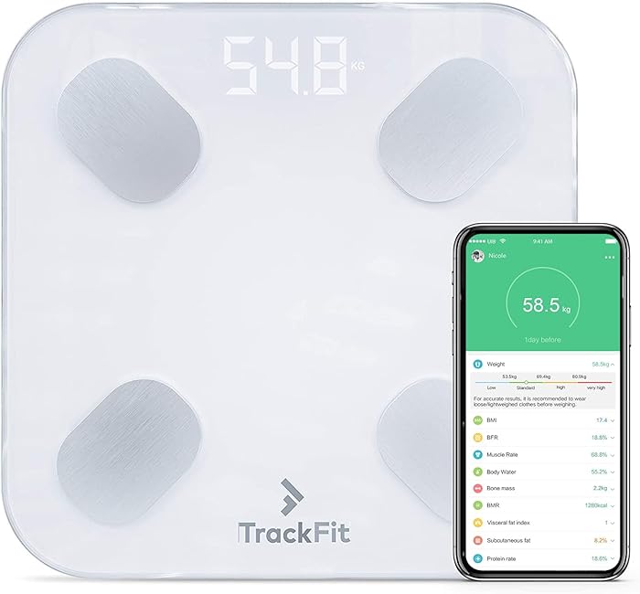 Test du pèse-personne impédancemètre FitTrack Dara