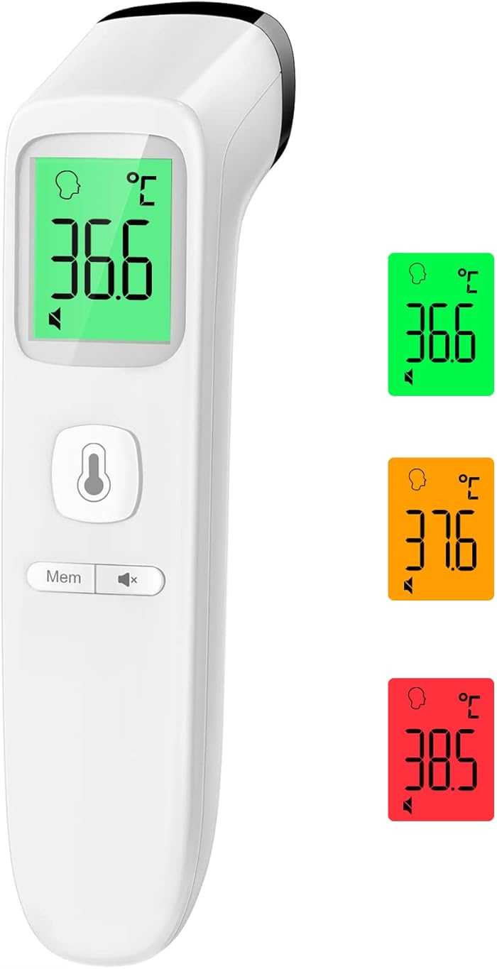 Thermomètre frontal infrarouge: précis et pratique pour toute la famille