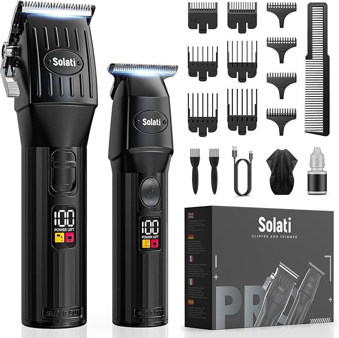 Men's Hair Clipper Professional Hair Clipper and Beard Trimmer for Men