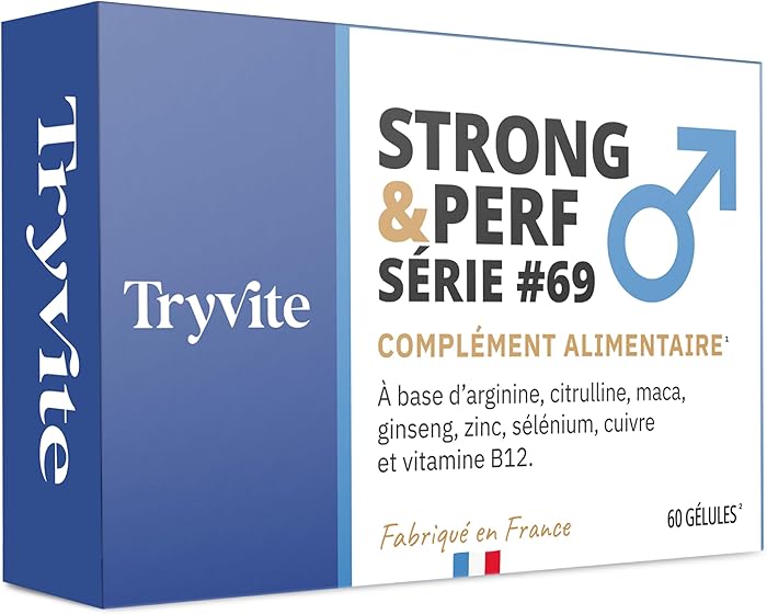 TRYVITE STRONG&PERF - 60 Capsules pour Hommes